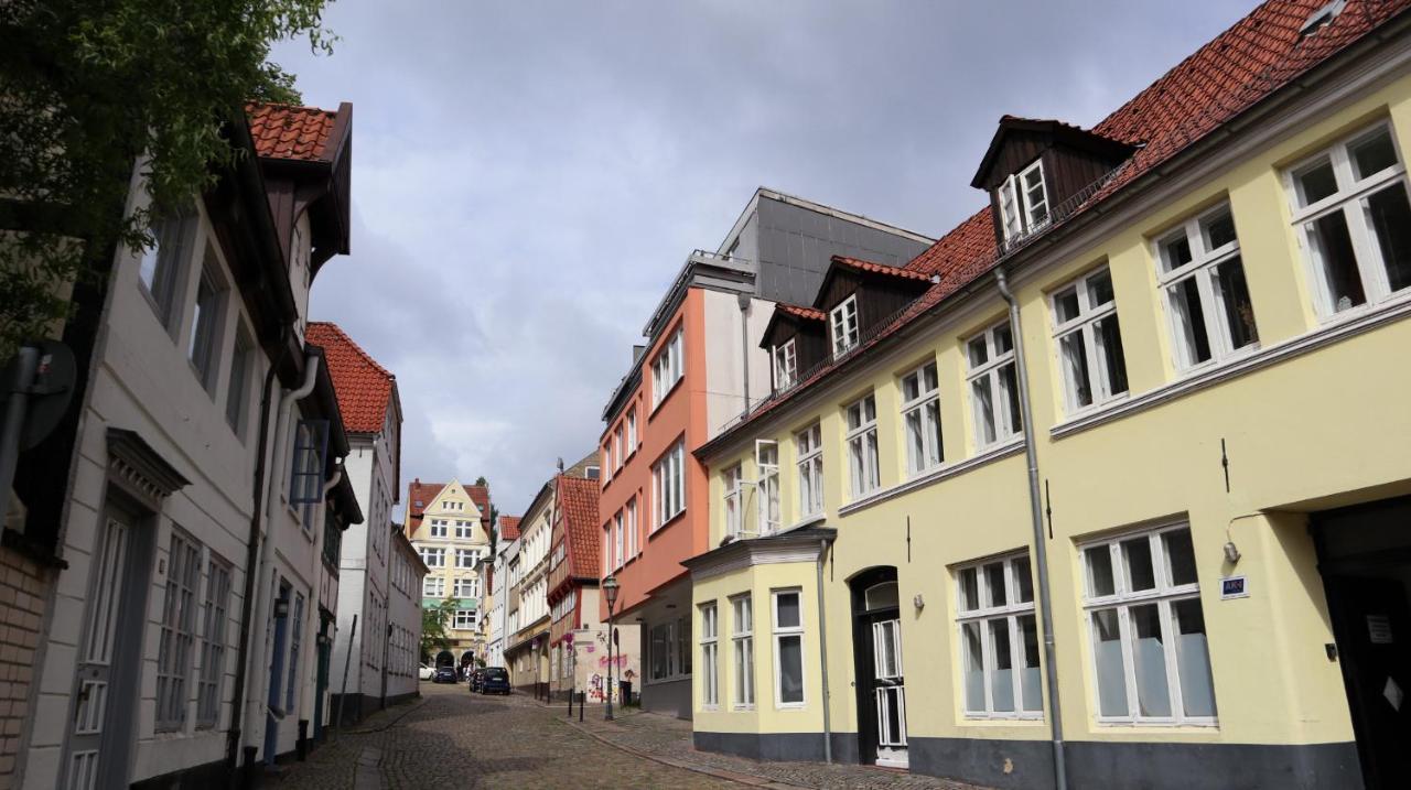 Kapitainskoje Direkt Am Hafen Flensburgs Apartamento Exterior foto