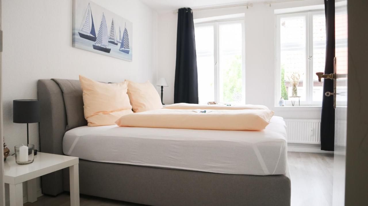 Kapitainskoje Direkt Am Hafen Flensburgs Apartamento Exterior foto